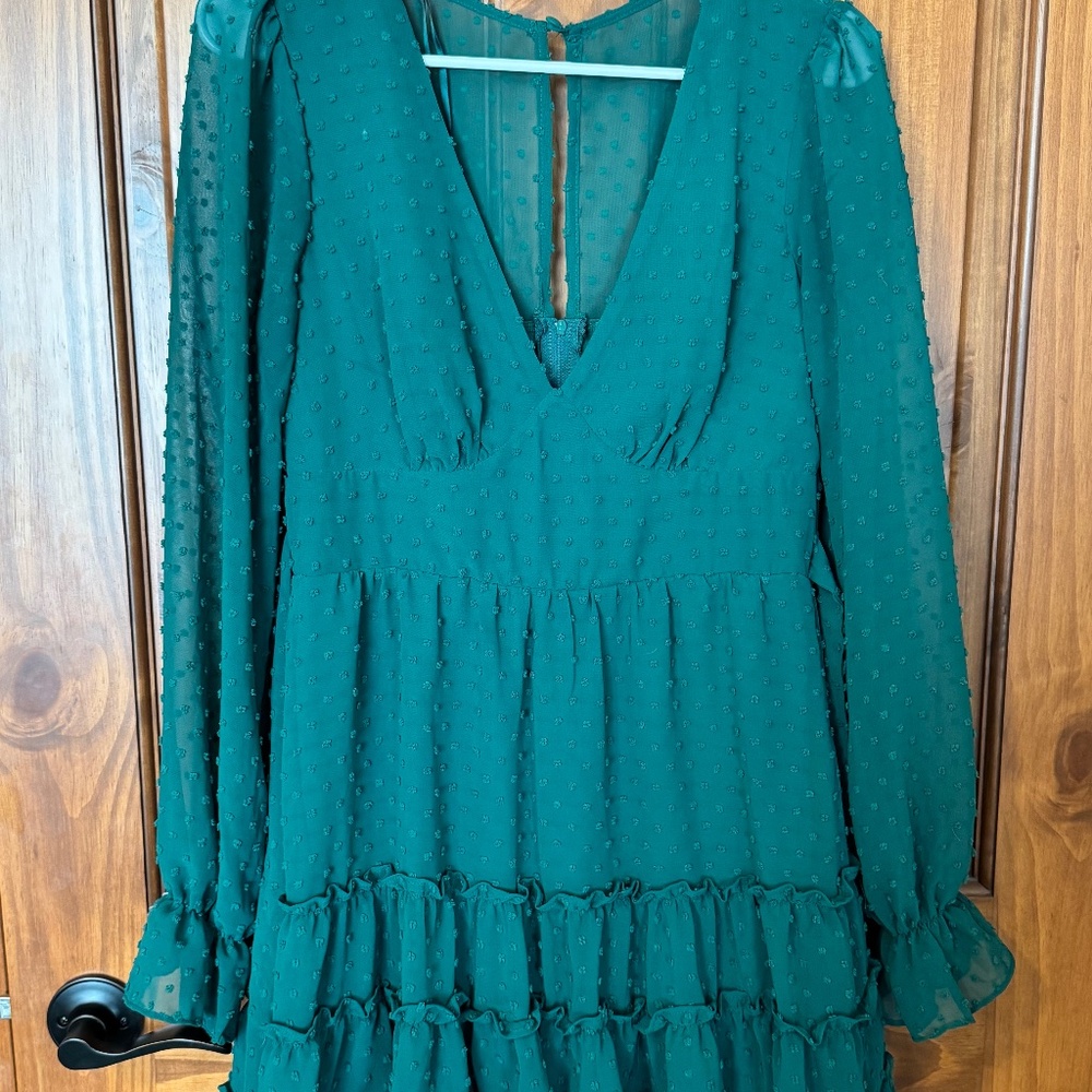 Green dress